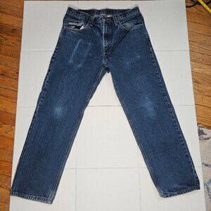 Vintage Diamond Gusset Made In USA Denim Jeans RN76153 Mens 32x29